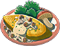 Sunny Mushroom Omelet